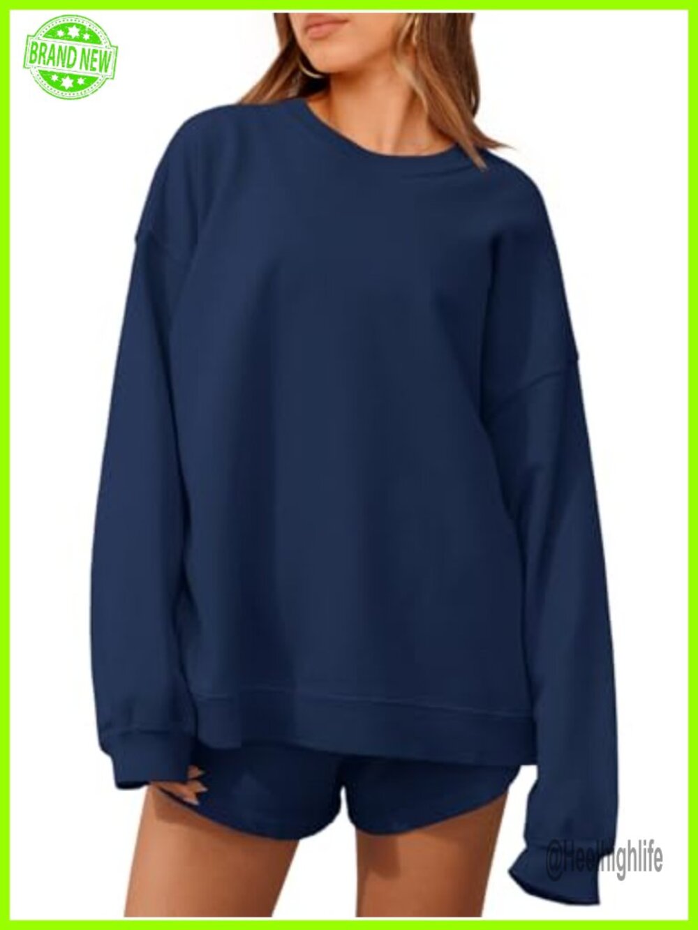 Oversized 2 Piece Sweatsuit Sets Casual Sweat Shorts